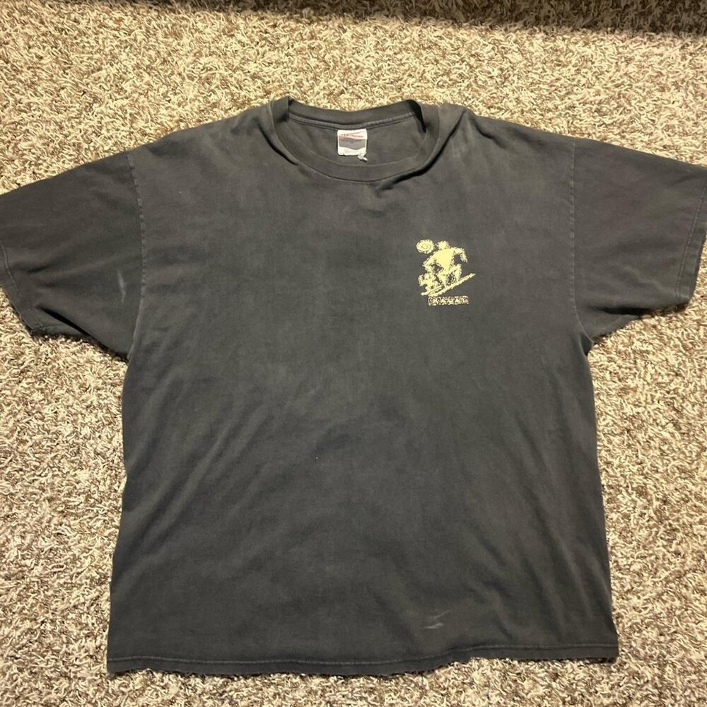 Hanes Men's Black T-shirt